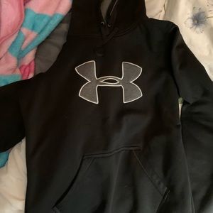 Under Armour black fleece hoodie